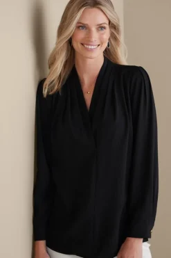 Soft Surroundings Tops-Akira Blouse