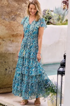 Soft Surroundings Dresses-Aleyah Maxi Dress