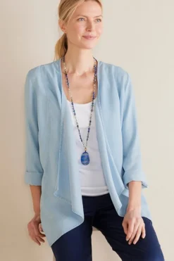 Soft Surroundings Toppers|Jackets & Coats-Alicante Tencel™ Topper