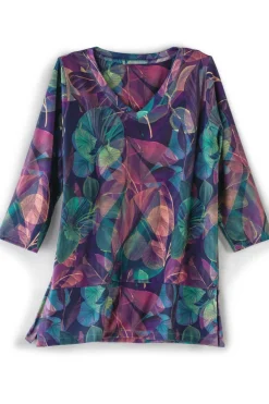 Soft Surroundings Tops-Alila 3/4 Sleeve Tunic