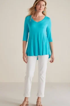 Soft Surroundings Tops-Amelia A-Line Tunic