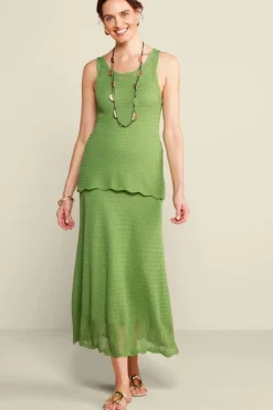 Soft Surroundings Skirts-April Crochet Sweater Skirt