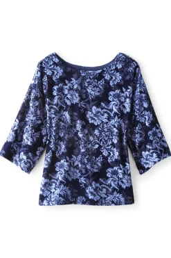 Soft Surroundings Tops-Aria Velvet Top