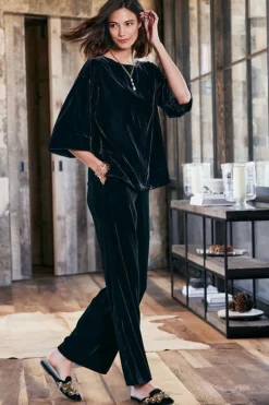 Soft Surroundings Tops-Aria Velvet Top