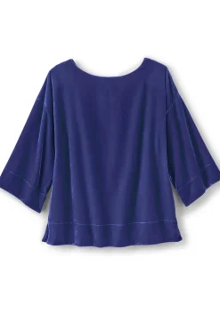 Soft Surroundings Tops-Aria Velvet Top