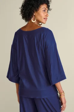 Soft Surroundings Tops-Aria Velvet Top