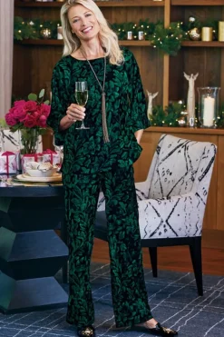 Soft Surroundings Tops-Aria Velvet Top