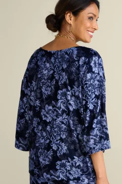 Soft Surroundings Tops-Aria Velvet Top