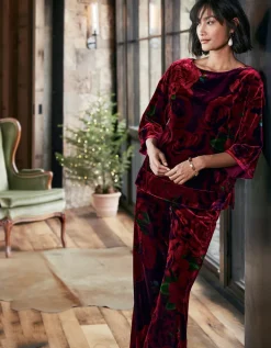 Soft Surroundings Tops-Aria Velvet Top