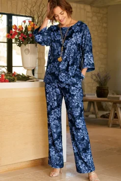 Soft Surroundings Tops-Aria Velvet Top