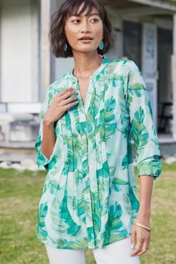 Soft Surroundings Tops-Baroque Top & Cami