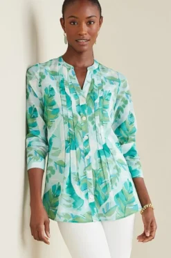 Soft Surroundings Tops-Baroque Top & Cami