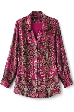 Soft Surroundings Tops-Bellarosa Velvet Tunic