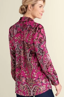 Soft Surroundings Tops-Bellarosa Velvet Tunic