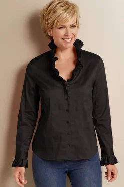 Soft Surroundings Tops-Boleyn Shirt