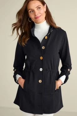 Soft Surroundings Jackets & Coats-Caprice French Terry Jacket