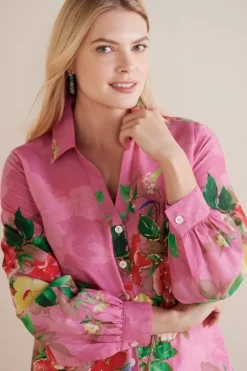 Soft Surroundings Tops-Danica Embellished Shirt