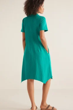 Soft Surroundings Dresses-Danielle Button Dress
