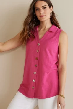 Soft Surroundings Tops|Tunics & Leggings-Danielle Sleeveless Tunic