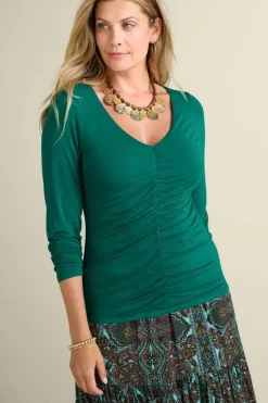 Soft Surroundings Tops-Edeliz Long Sleeve Tee