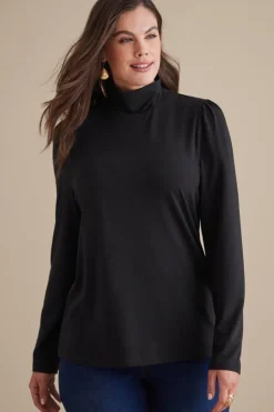 Soft Surroundings Tops-Emme Turtleneck Top