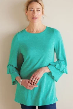 Soft Surroundings Tops-Erin Linen Blend Tunic