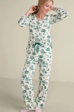 Soft Surroundings Sleepwear & Lounge-Festive Finley Sleep Set