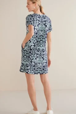 Soft Surroundings Dresses-Fina French Terry Short Dress