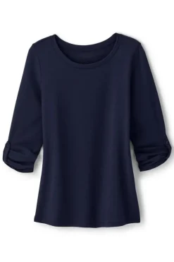 Soft Surroundings Tops-Fina French Terry Tee