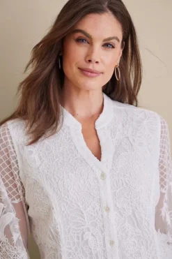 Soft Surroundings Tops-Fiori Top