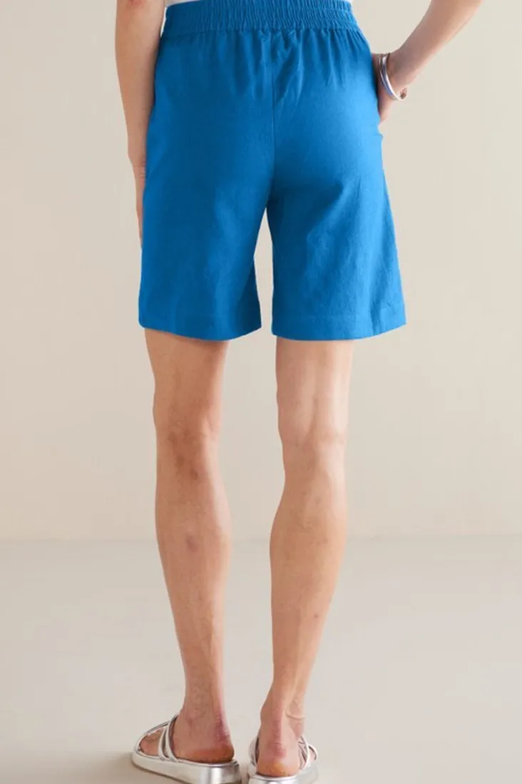 Soft Surroundings Pants|Shorts-Flavia Linen Blend Shorts