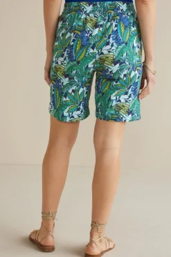 Soft Surroundings Pants|Shorts-Flavia Linen Blend Shorts