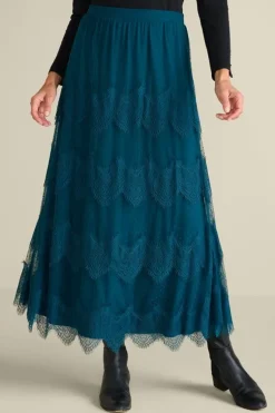 Soft Surroundings Skirts-Frederica Lace Maxi Skirt