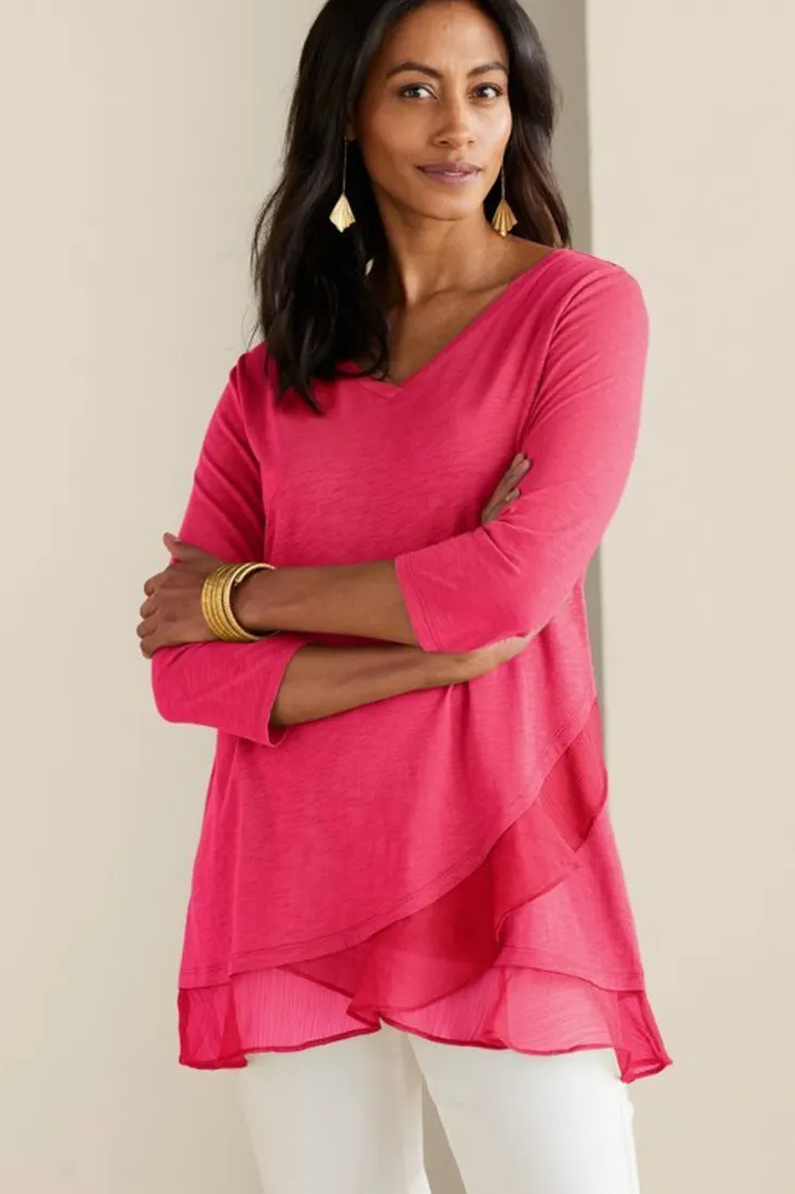 Soft Surroundings Tops-Grace Top