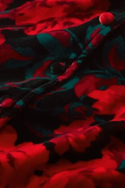 Soft Surroundings Tops-Icon Silk Velvet Poets Tunic Shirt