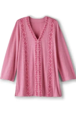 Soft Surroundings Tops|Tunics & Leggings-Ingrid Embroidered Tunic