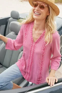 Soft Surroundings Tops|Tunics & Leggings-Ingrid Embroidered Tunic