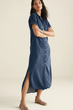 Soft Surroundings Dresses-Je Veux Midi Shirtdress