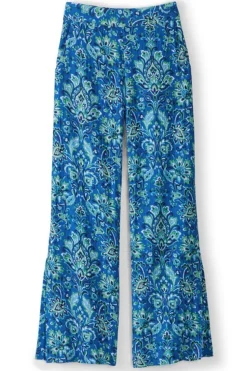 Soft Surroundings Pants-Khulani Wide Leg Gauze Pants