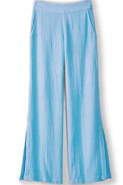 Soft Surroundings Pants-Khulani Wide Leg Gauze Pants