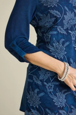 Soft Surroundings Tops|Tunics & Leggings-Kimbra Embroidered Tunic
