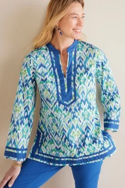 Soft Surroundings Tops-Kirti Ikat Tunic