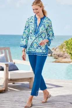 Soft Surroundings Tops-Kirti Ikat Tunic