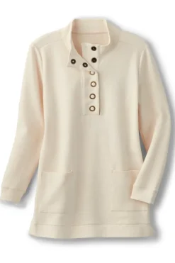 Soft Surroundings Tops-Lakshmi Ottoman Tunic