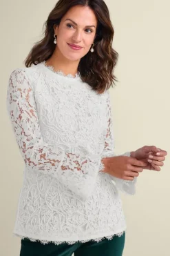 Soft Surroundings Tops-Lilith Lace Top