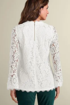 Soft Surroundings Tops-Lilith Lace Top