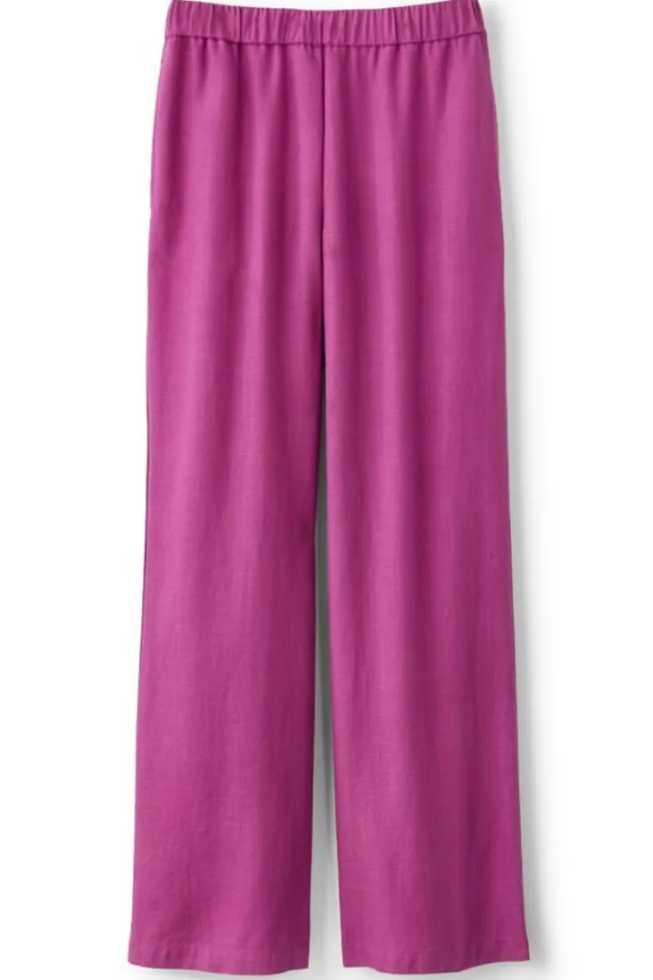 Soft Surroundings Pants-Lizette Wide-Leg Pant
