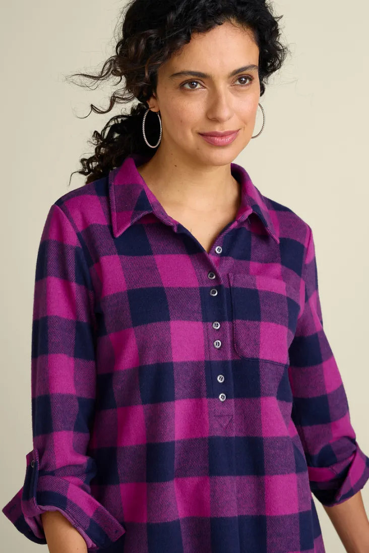 Soft Surroundings Tops|Tunics & Leggings-Mad About Plaid Tunic