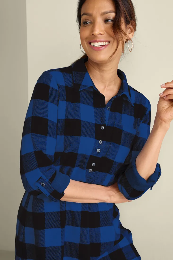 Soft Surroundings Tops|Tunics & Leggings-Mad About Plaid Tunic