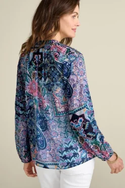 Soft Surroundings Tops-Maisie Long Sleeve Top